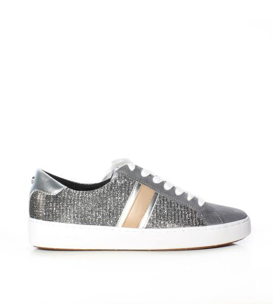 Irving Stripe Lace-Up Sneaker Anthracite