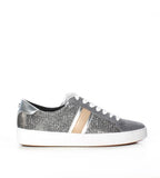 Irving Stripe Lace-Up Sneaker Anthracite