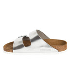 Arizona Soft Footbed Metallic Silver