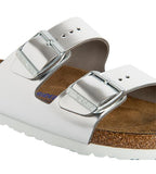Arizona Soft Footbed Metallic Silver