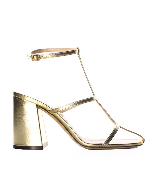 Linley Metallic Napa Leather Sandal