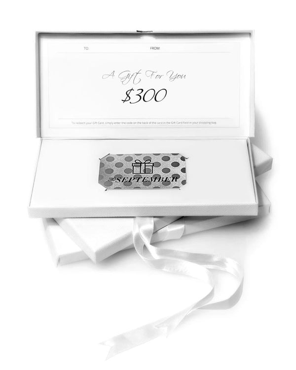 The September $50 Boxed Gift Card - TheSeptember.com