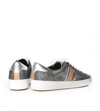 Irving Stripe Lace-Up Sneaker Anthracite