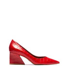 Enrica Pump Red Croco