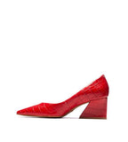 Enrica Pump Red Croco