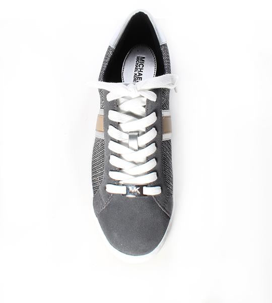 Irving Stripe Lace-Up Sneaker Anthracite