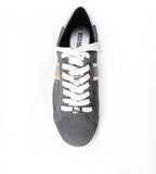 Irving Stripe Lace-Up Sneaker Anthracite