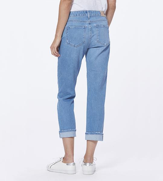 Brigitte Cropped - Folk Distressed