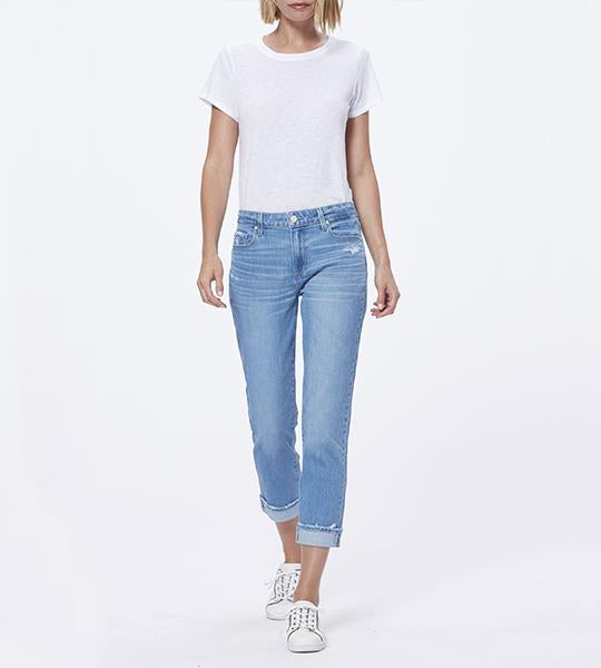 Brigitte Cropped - Folk Distressed