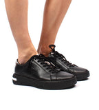 Codie Lace Up Sneaker Black