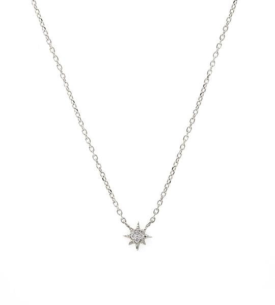Micro Aztec North Star Necklace