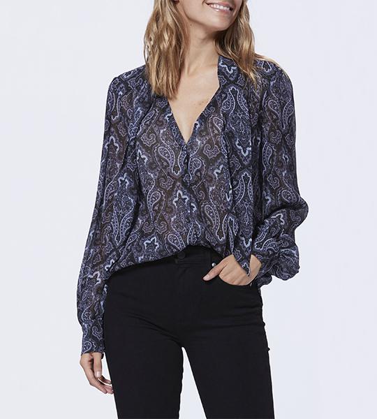 Cleobelle Blouse - Granite