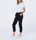 Mayslie Jogger - Black Overdye