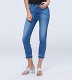Hoxton Slim Crop w 2" Raw Hem Cuff - Shrine