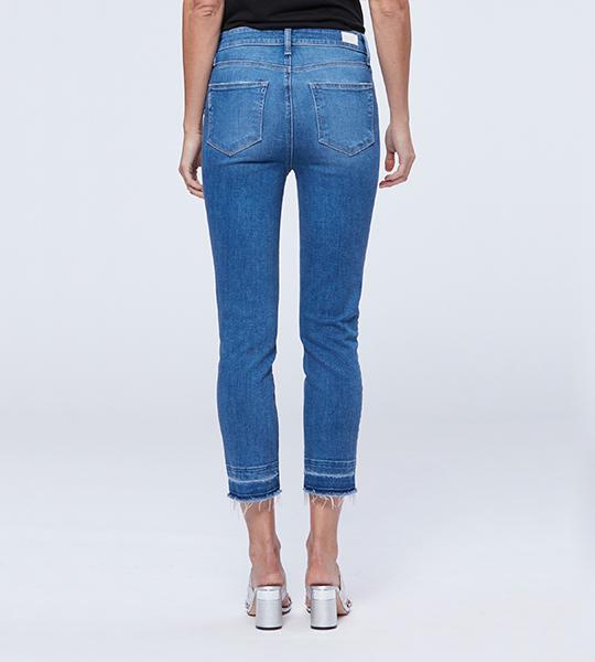 Hoxton Slim Crop w 2" Raw Hem Cuff - Shrine