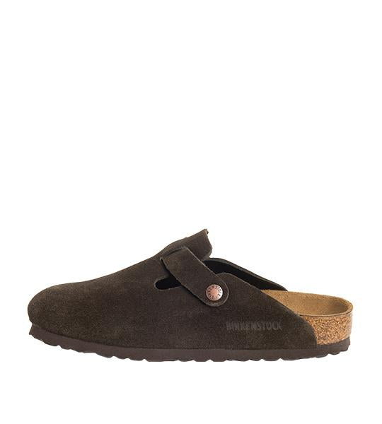 Boston Soft Footbed Mocha Suede