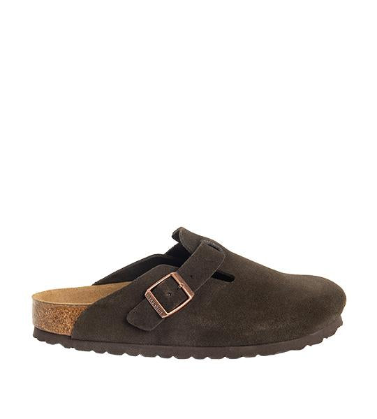 Boston Soft Footbed Mocha Suede