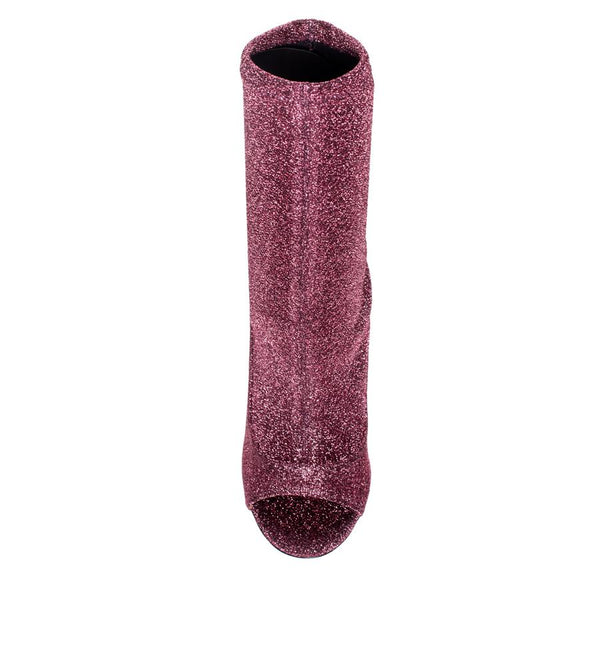 EXCLUSIVE Eclair Peep-Toe Bootie