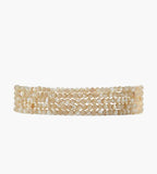 Mother Of Pearl Naked Wrap Bracelet