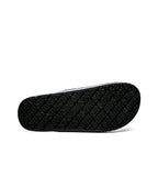 Two-Strap Sandal Black Splatter