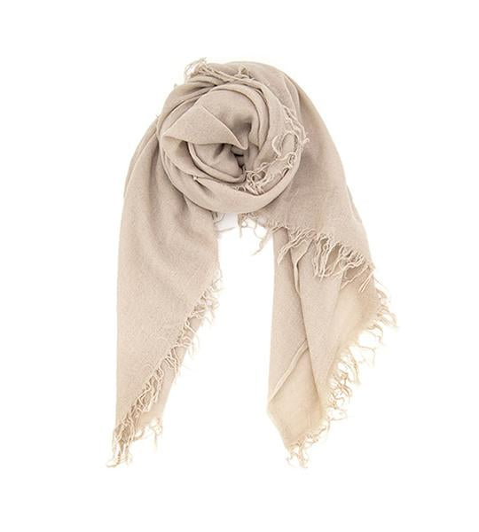 Doeskin Cashmere And Silk Scarf