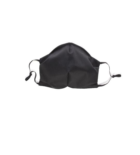 Cotton Mask with Elastic - Black