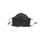 Cotton Mask with Elastic - Black