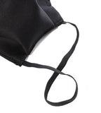 Cotton Mask with Elastic - Black