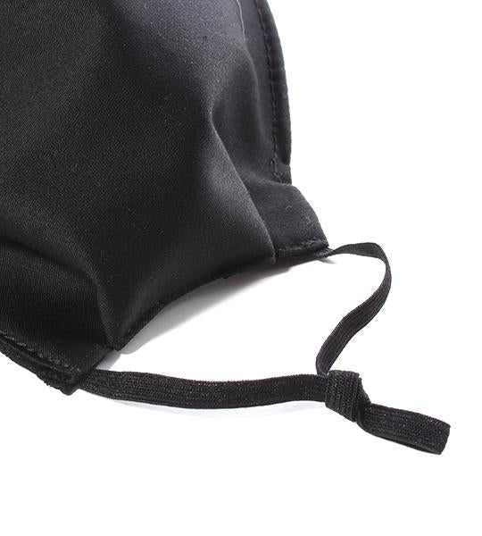 Cotton Mask with Elastic - Black