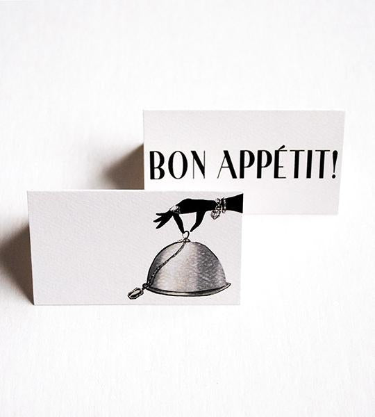 Bon Appetit! Place Cards