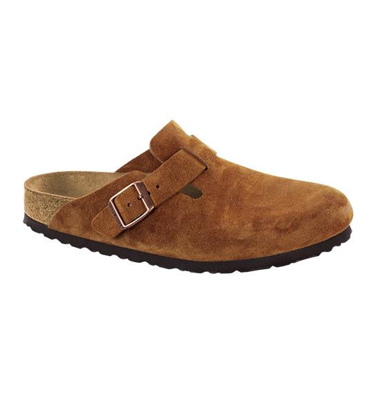 Boston Soft Footbed Mink Suede