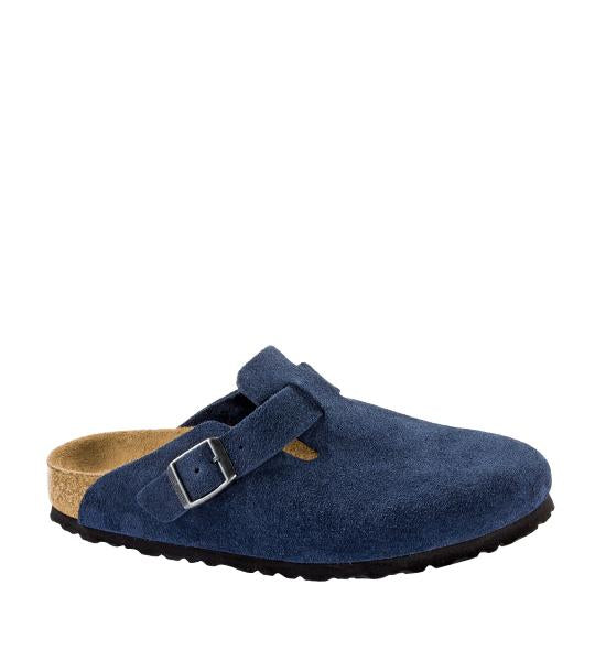 Boston Soft Footbed Navy Suede