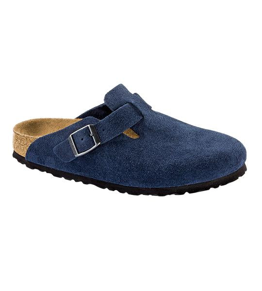 Boston Soft Footbed Navy Suede