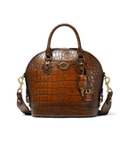 Monogramme Leather Bowling Satchel