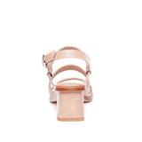 Britney Croco Embossed Sandal Sand