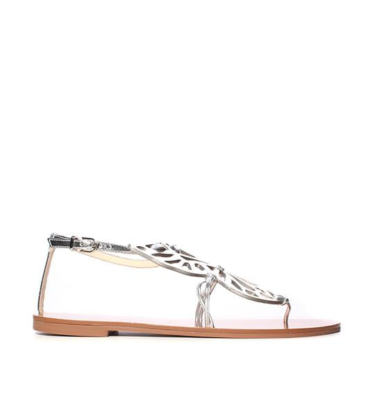 Metallic Butterfly Sandal