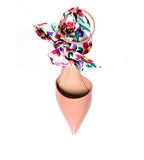 Salvatore Ferragamo Ankle Strap Foulard Pump - TheSeptember.com