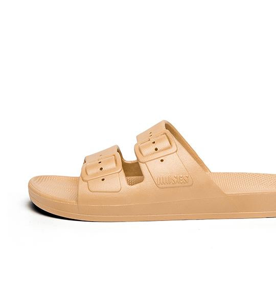 Two-Strap Sandal Camel