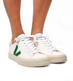 Campo Chromefree Leather Extra-White Emeraude Black