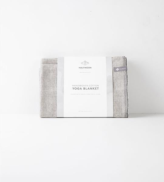 Classic Cotton Yoga Blanket - Carbon Weave