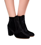 Charlotte Olympia Alba Velvet Ankle Boot - TheSeptember.com