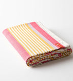 Cotton Yoga Blanket Coral Reef