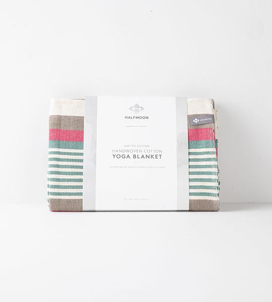 Cotton Yoga Blanket Inked Canvas