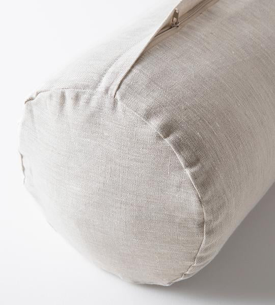 Cylindrical Bolster - Natural Linen