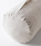Cylindrical Bolster - Natural Linen