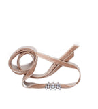 Fallon Monarch Mini Velvet Jagged Choker Blush - TheSeptember.com