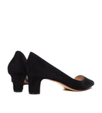PVC and Suede Pump