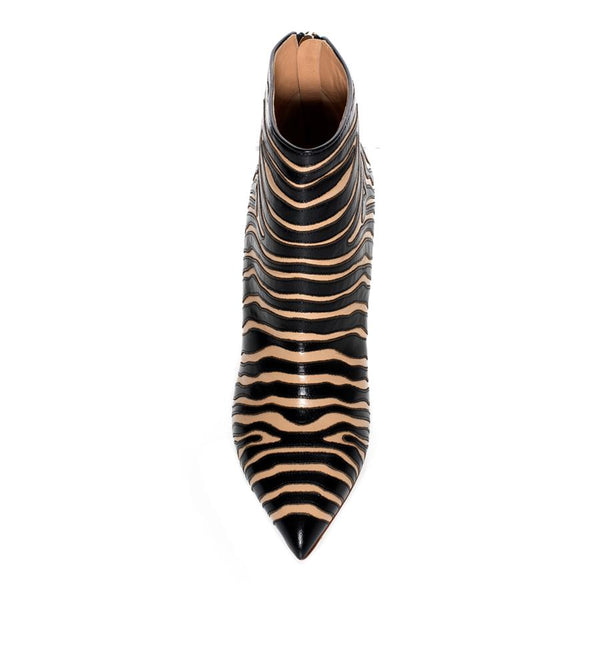Zebra Bootie