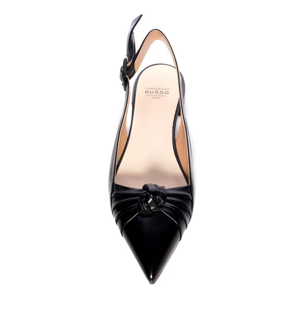 Knotted Leather Sling Flat