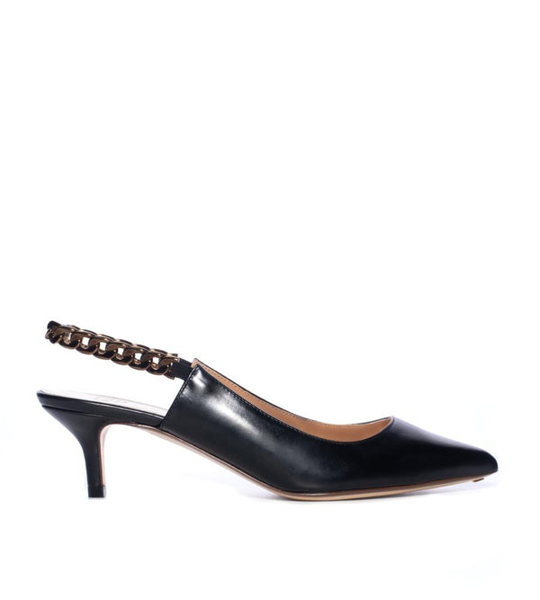 Chain Kitten Heel